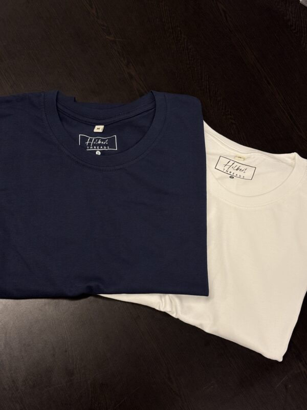 Cotton Round Neck T-shirts - Image 2
