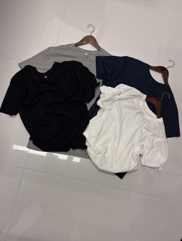 Cotton Round Neck T-shirts - Image 4