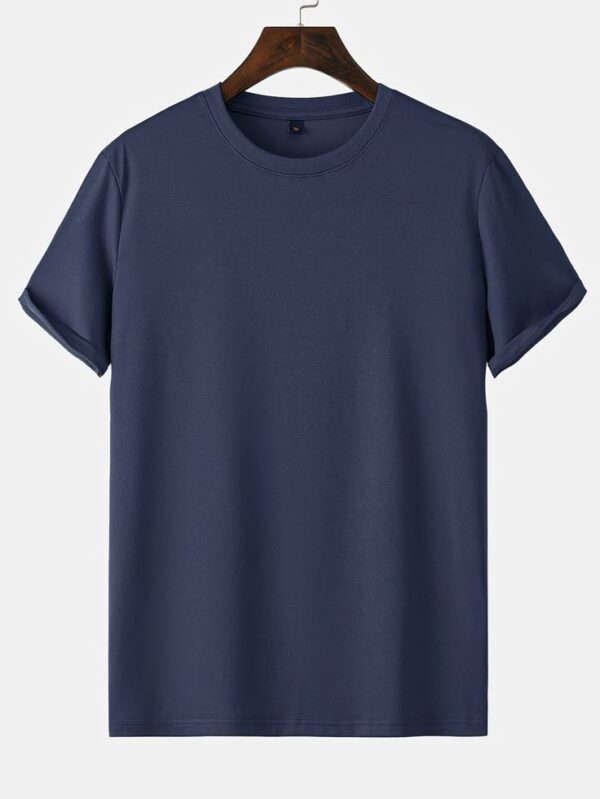 Polyester Round Neck T-shirts - Image 3
